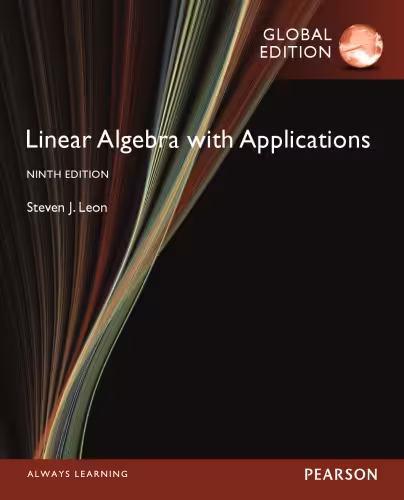خرید و دانلود نسخه کامل کتاب Linear Algebra with Applications