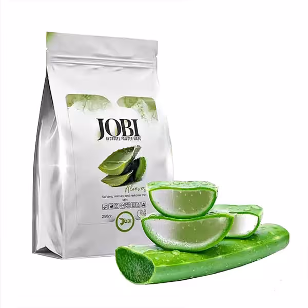 ماسک پودری هیدروژلی آلوئه ورا جوبی JOBI حجم 250 گرم