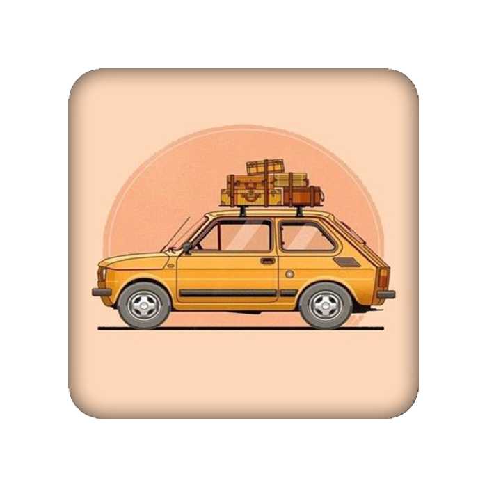 زیر لیوانی طرح ماشین کد 1025