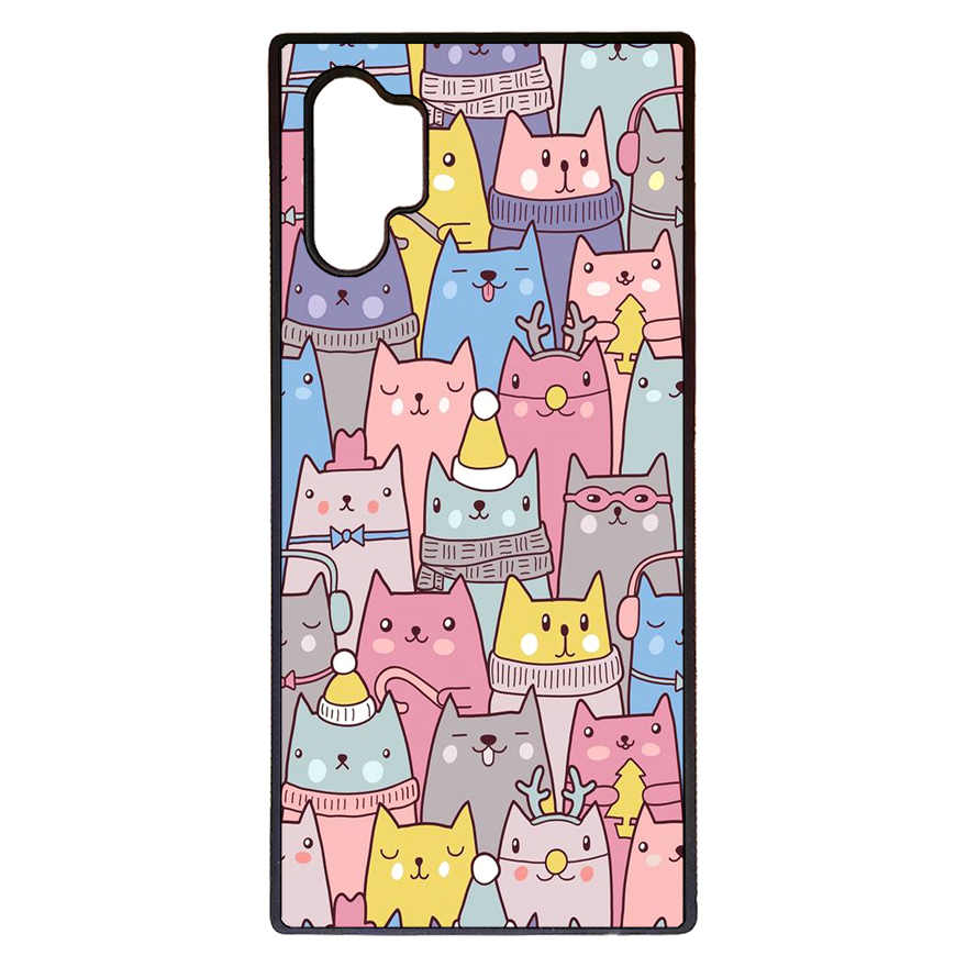کاور طرح گربه کد 1146 مناسب برای گوشی موبایل سامسونگ galaxy note 10 plus