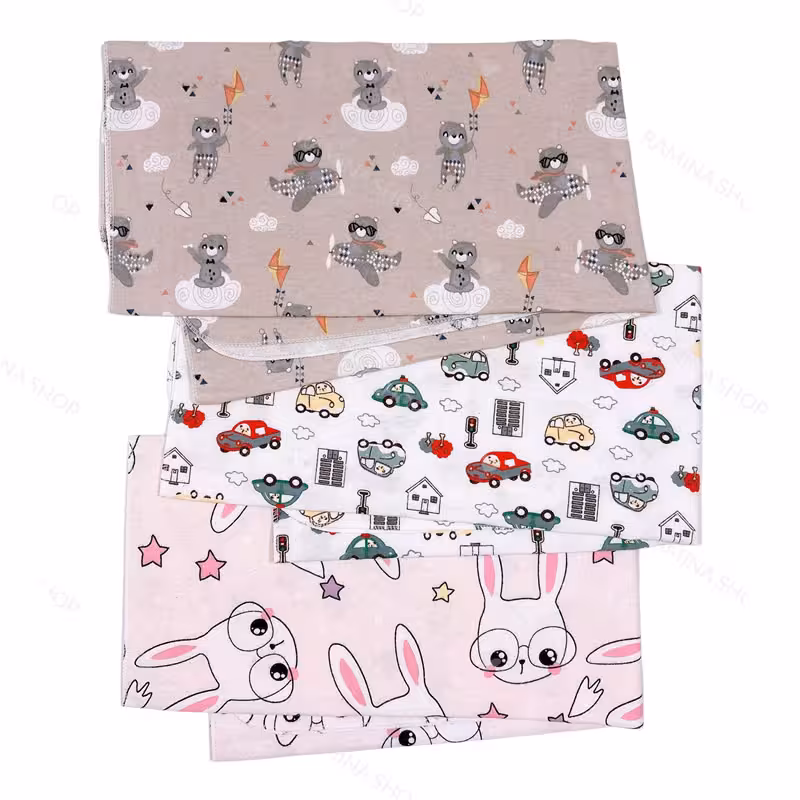 پارچه خشک کن نوزاد جعبه 3 عددی کد 1017 بیبی فورلایف BABY4LIFE
