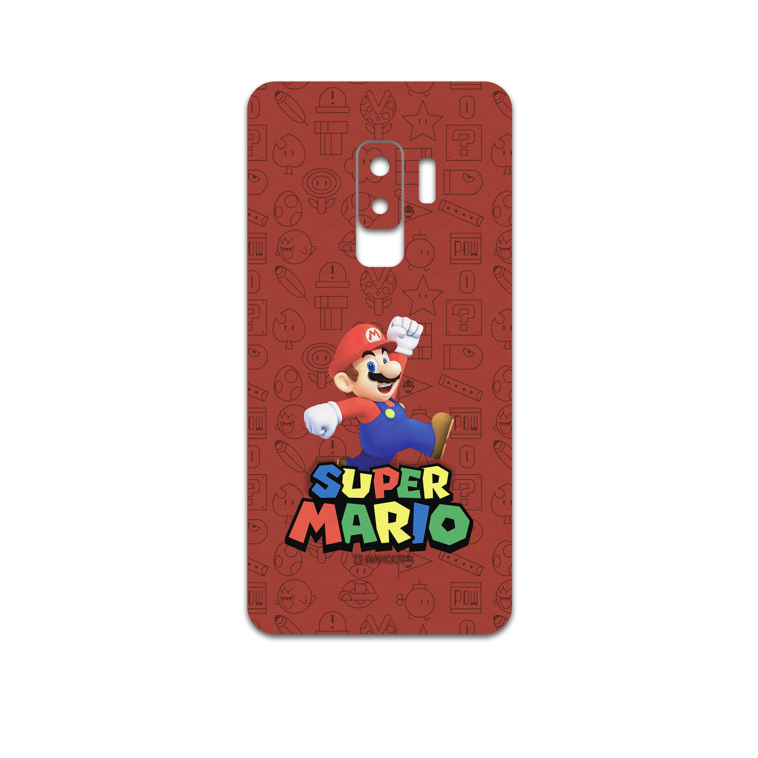 برچسب پوششی ماهوت مدل Super-Mario-Game مناسب برای گوشی موبایل سامسونگ Galaxy S9 Plus
