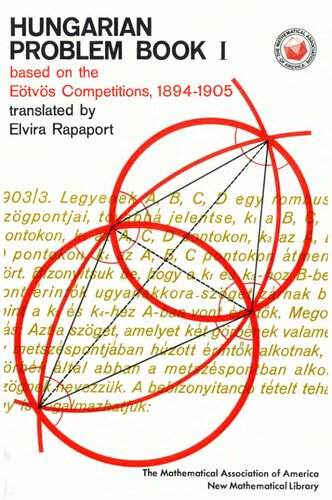 خرید و دانلود نسخه کامل کتاب Hungarian problem book 1 1894-1905