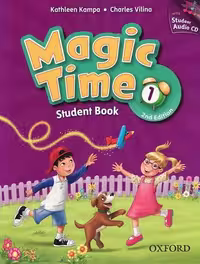 Magic Time 1 2nd SB WB CD کتاب مجیک تایم 1 رحلی (کتاب دانش آموز کتاب کار CD)