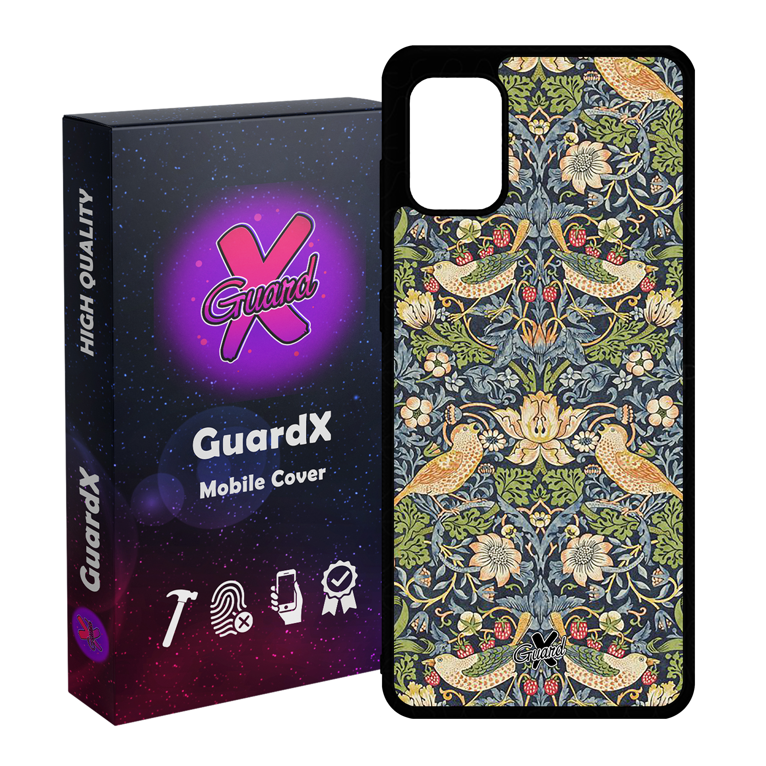 کاور گارد ایکس طرح سنتی مدل Glass10258 مناسب برای گوشی موبایل سامسونگ Galaxy A51