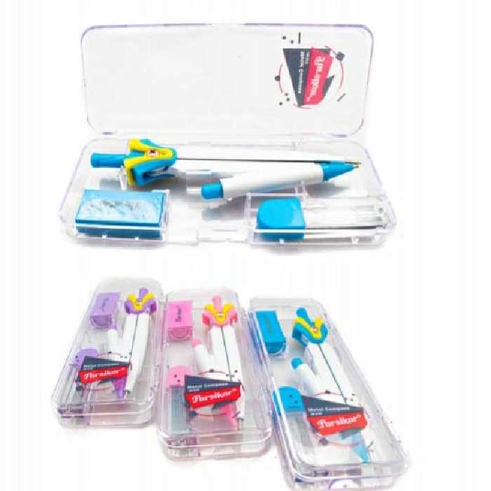 پرگار اتودی فلزی با نوک و پاک کن مدل JM935 پارسیکار