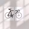تابلو مدل Bike مجموعه 2 عددی