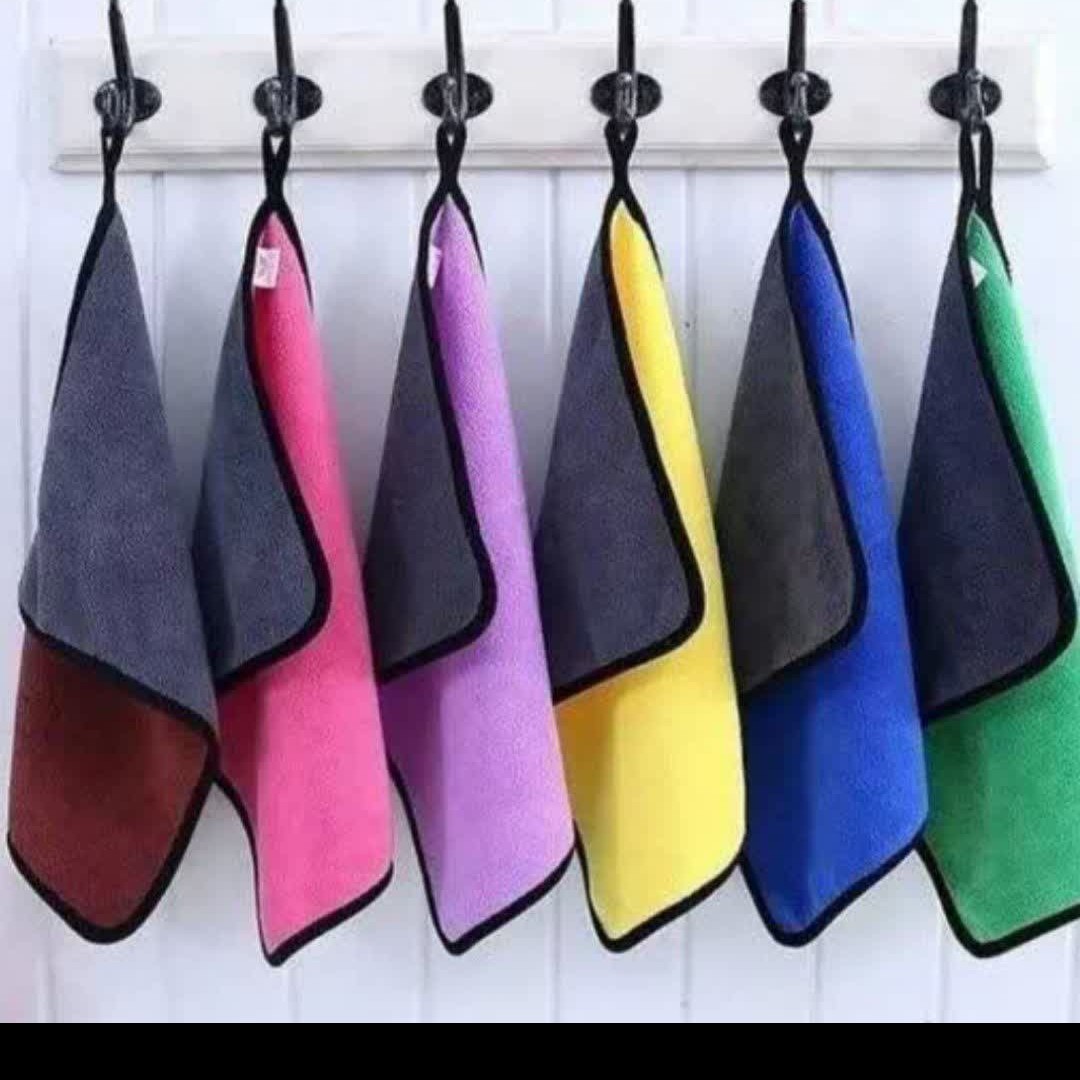 دستمال دورویه ضخیم ضد حساسیت وارداتی دوردوزی شده بانوار اریپ 