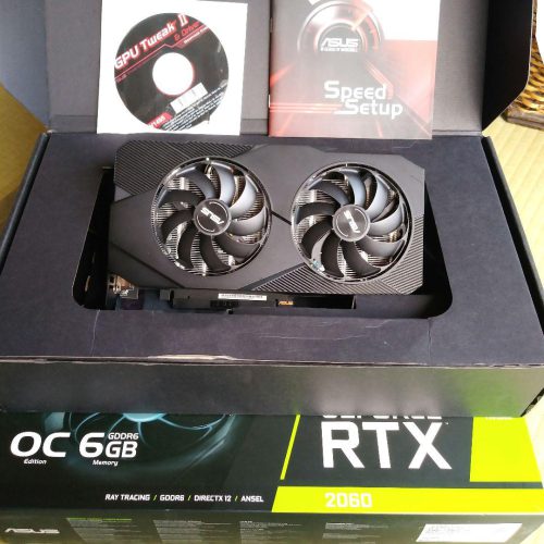 کارت گرافیک ASUS RTX 2060 DUAL DDR6 (توضیحات مطالعه شود)