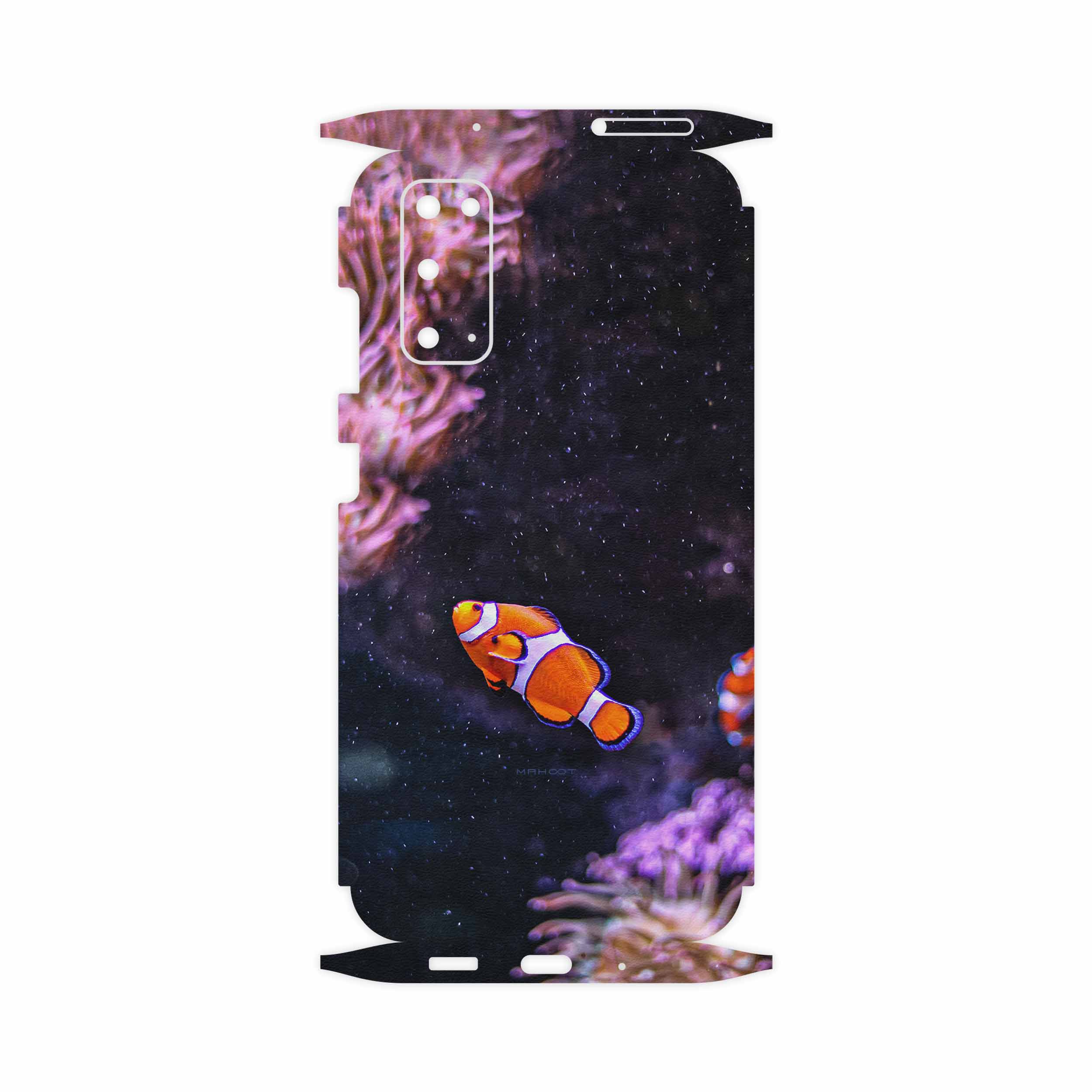برچسب پوششی ماهوت مدل Clownfish-FullSkin مناسب برای گوشی موبایل سامسونگ Galaxy S20