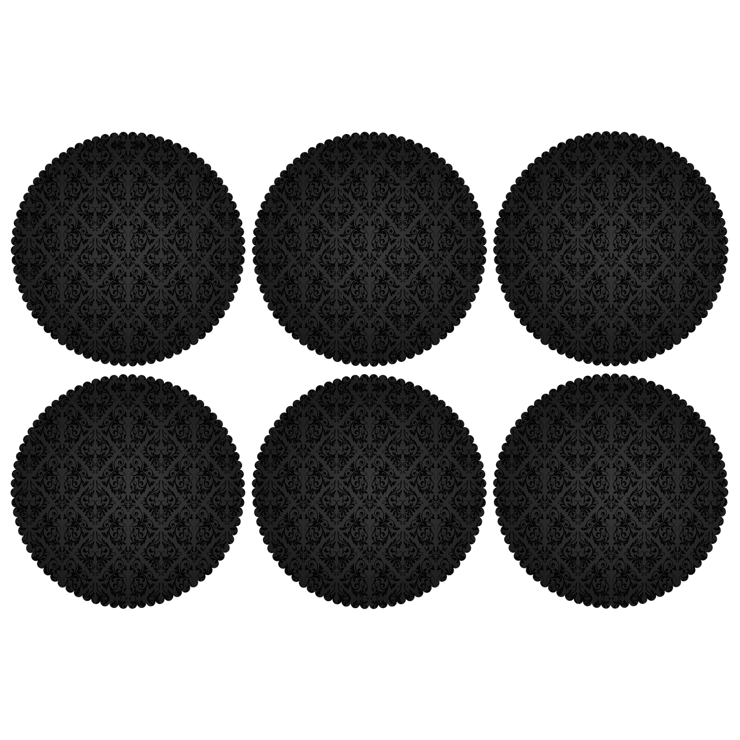 زیربشقابی مدل U2-42509 بسته 6 عددی