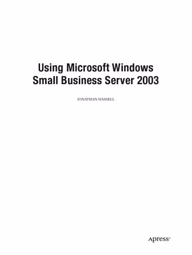 خرید و دانلود نسخه کامل کتاب Using Microsoft Windows Small Business Server 2003