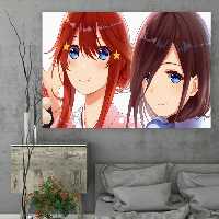  تابلو شاسی طرح انیمه Quintuplets مدل SDT138