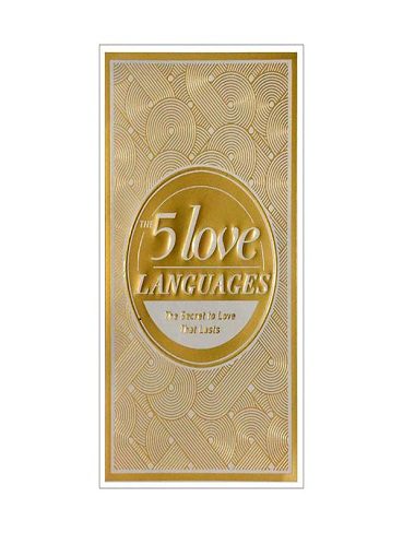 The 5 Love Languages کتاب انگلیسی پنج زبان عشق