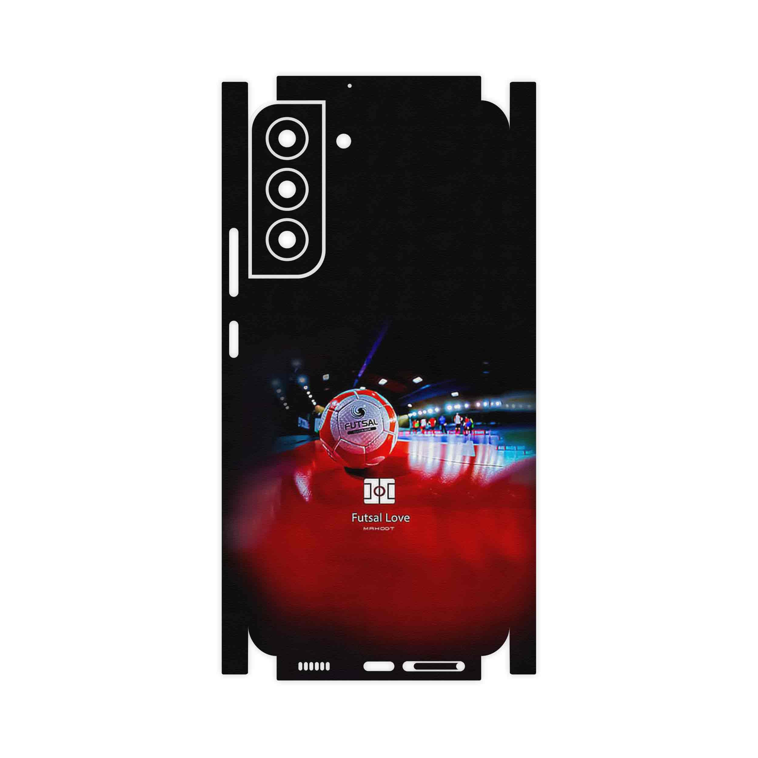 برچسب پوششی ماهوت مدل Futsal-FullSkin مناسب برای گوشی موبایل سامسونگ Galaxy S22 Plus 5G