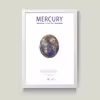 تابلو مدل مینیمال Mercury کد m2408-w