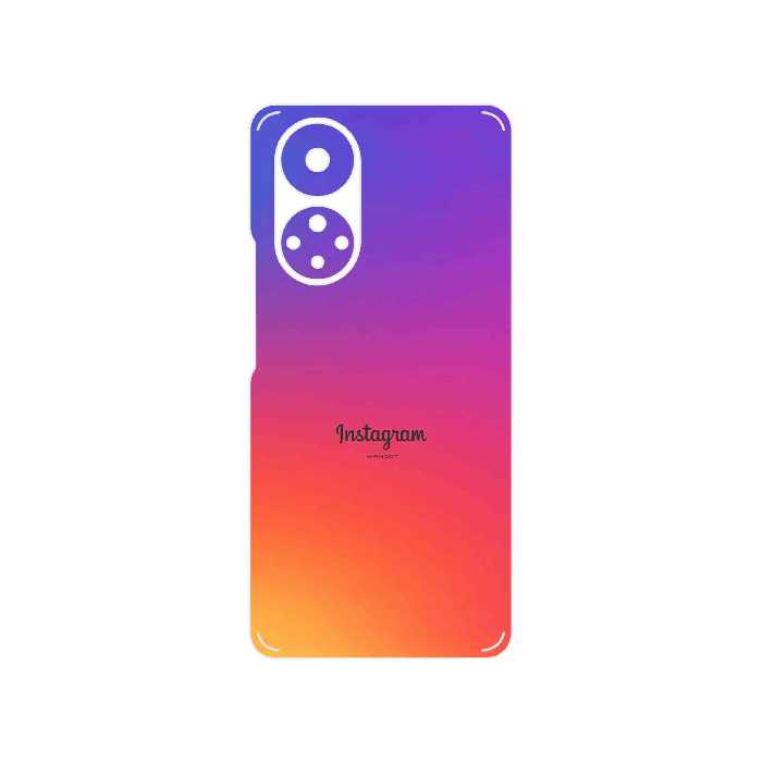 برچسب پوششی ماهوت مدل Instagram مناسب برای گوشی موبایل آنر 50