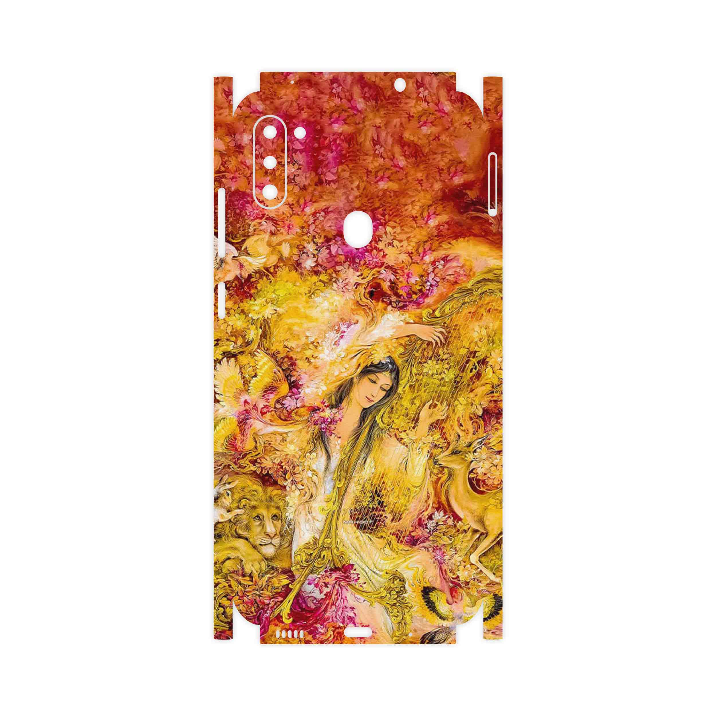 برچسب پوششی ماهوت مدل Persian miniature 1-FullSkin مناسب برای گوشی موبایل سامسونگ Galaxy M11