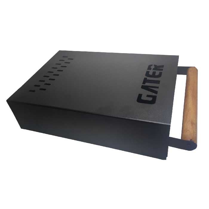 ناک باکس گتر مدل کشویی مشکی با کیفیت درجه 1