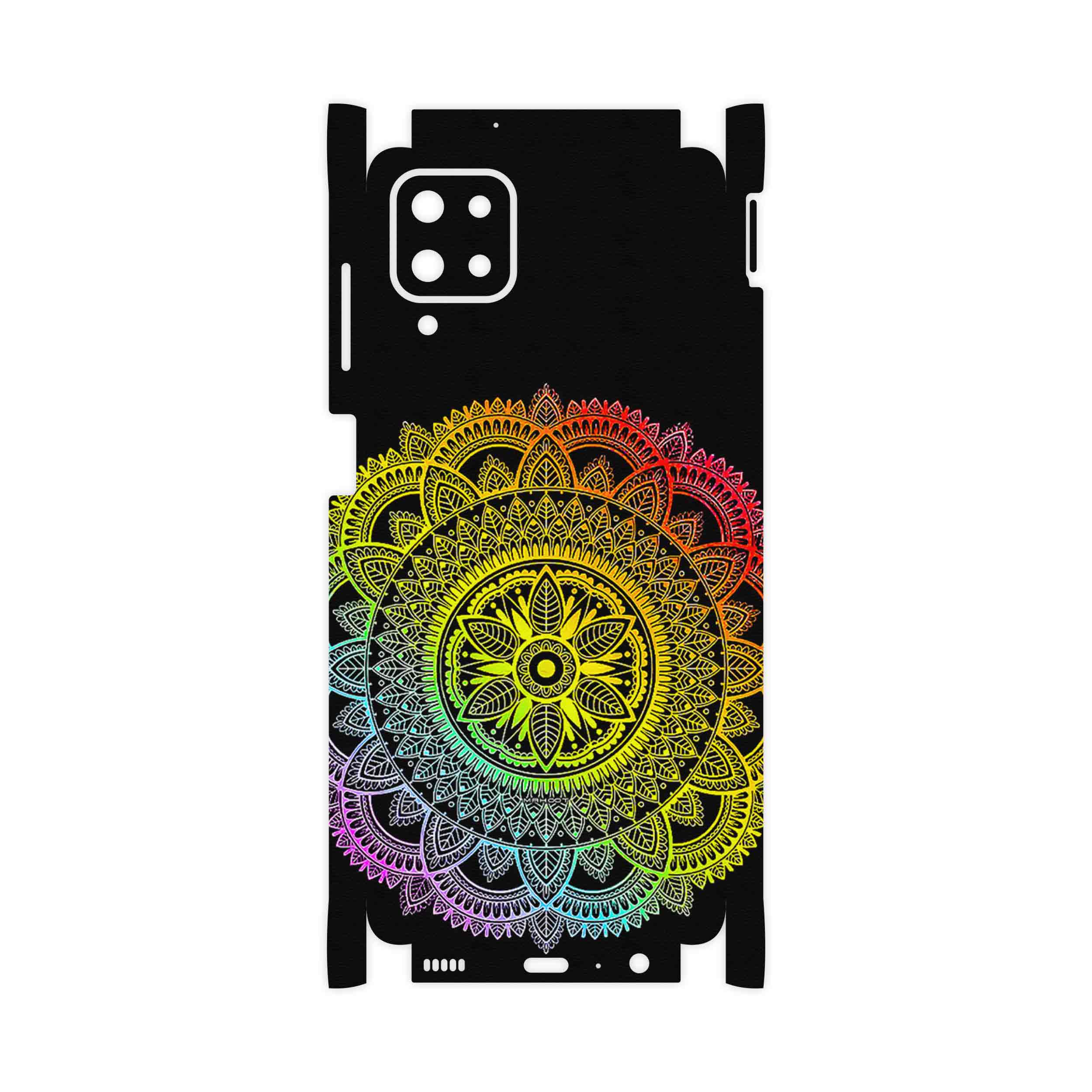برچسب پوششی ماهوت مدل Mandala Design 4-FullSkin مناسب برای گوشی موبایل سامسونگ Galaxy A12