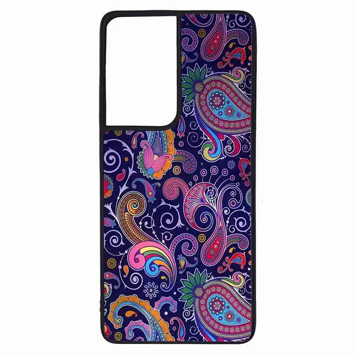 کاور طرح سنتی بته جقه کد G-123 مناسب برای گوشی موبایل سامسونگ Galaxy S21 Ultra | دیجی قاب دونی