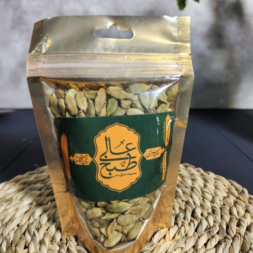 هل اکبر دانه درشت 50گرمی و با کیفیت عالی طبخ خالص و خوش عطر و تازه ( آسیاب ویژه )