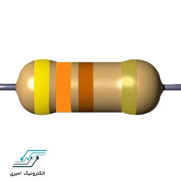 مقاومت 430 اهم 3 وات 5 درصد