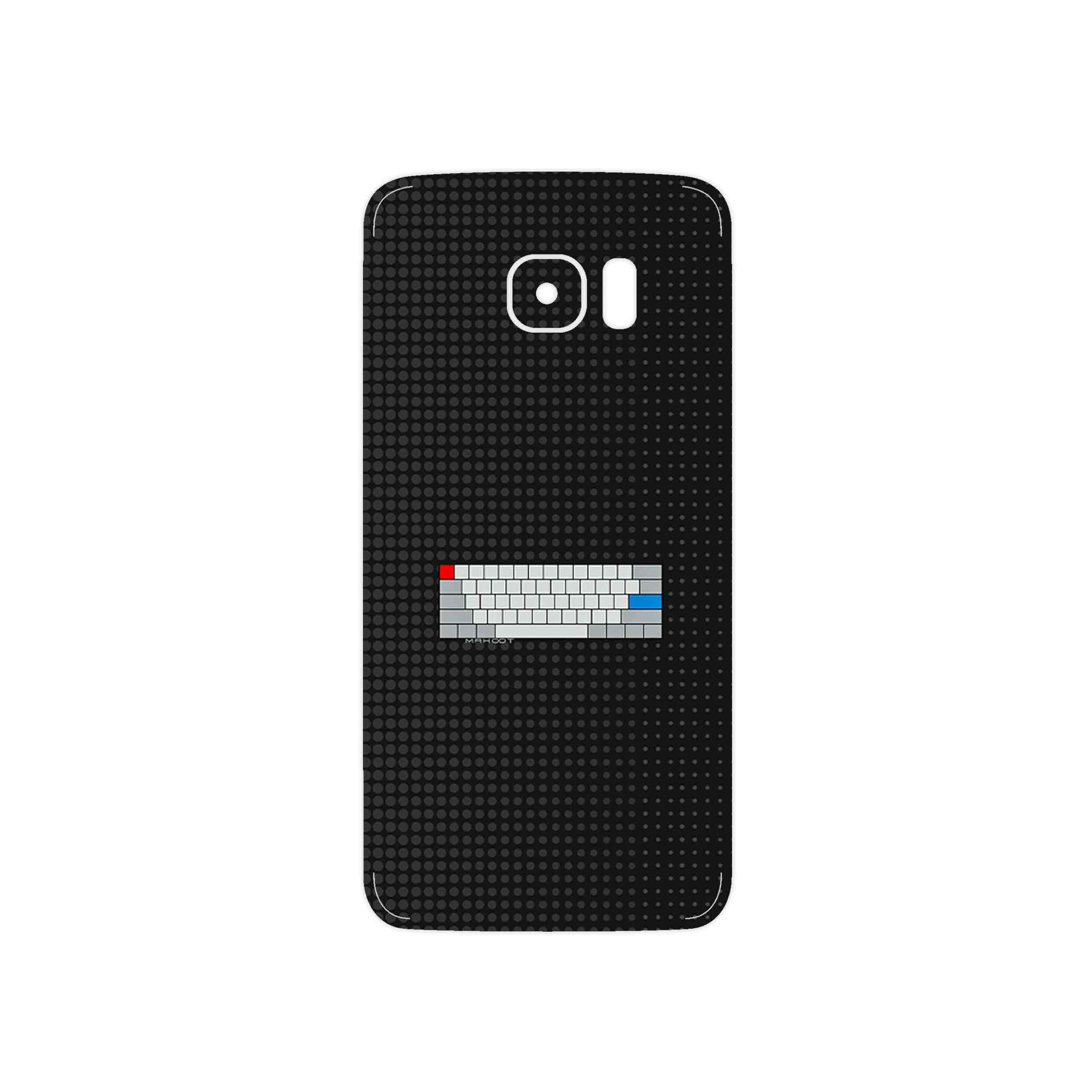 برچسب پوششی ماهوت مدل Minimal Keyboard Icon مناسب برای گوشی موبایل سامسونگ Galaxy S7 Edge