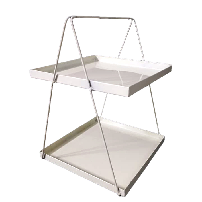 استند رومیزی تزیینی مدل دو طبقه لوکسینه