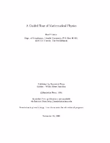 خرید و دانلود نسخه کامل کتاب A guided tour of mathematical physics