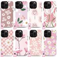 قاب KAJSA کجسا  Pink Floral Collection Series مناسب برای Apple iPhone 13