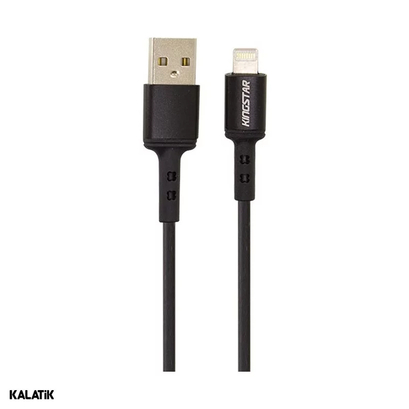 کابل تبدیل USB Type-A به لایتنینگ کینگ استار مدل K72i به طول 1.1 متر