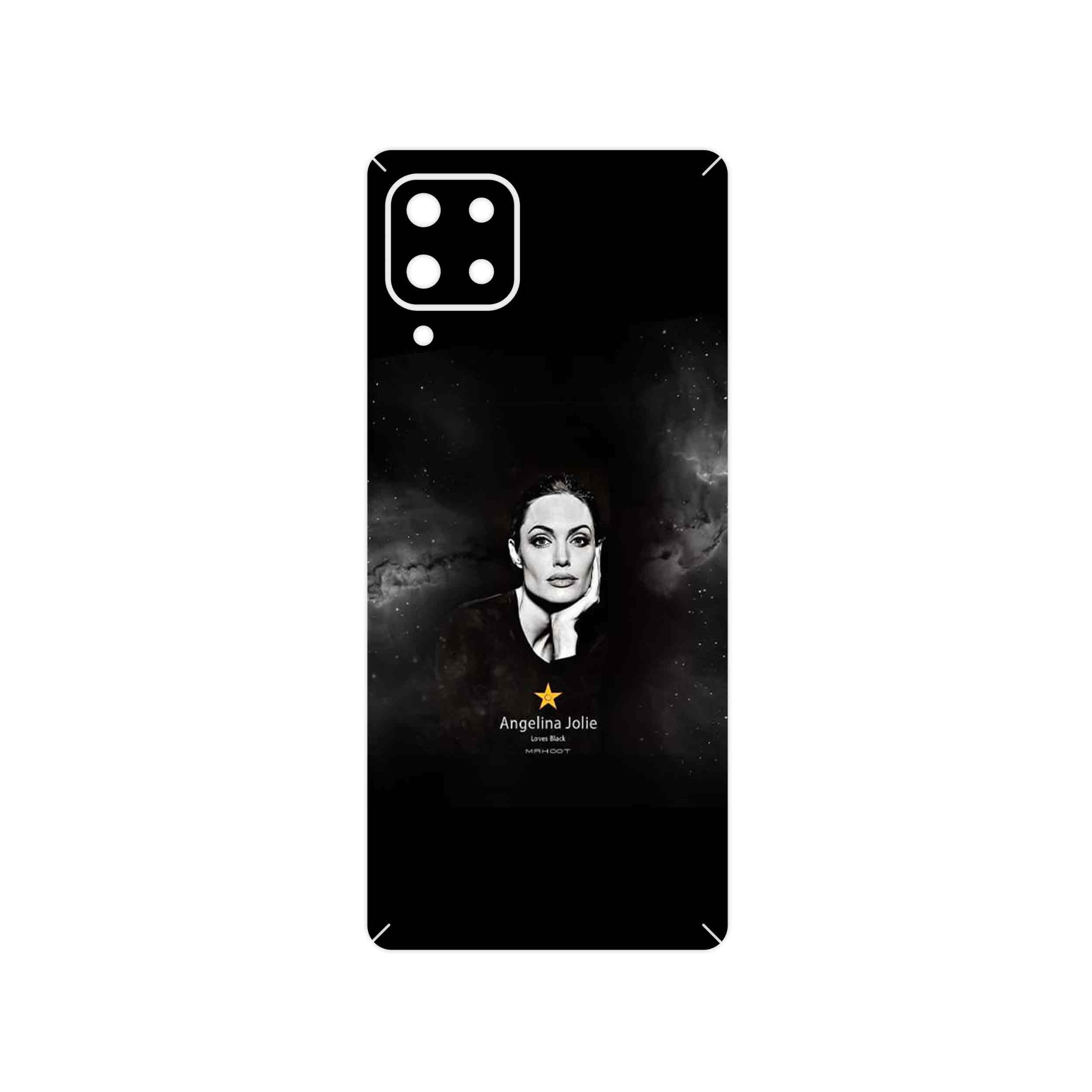 برچسب پوششی ماهوت مدل Angelina Jolie مناسب برای گوشی موبایل سامسونگ Galaxy M62