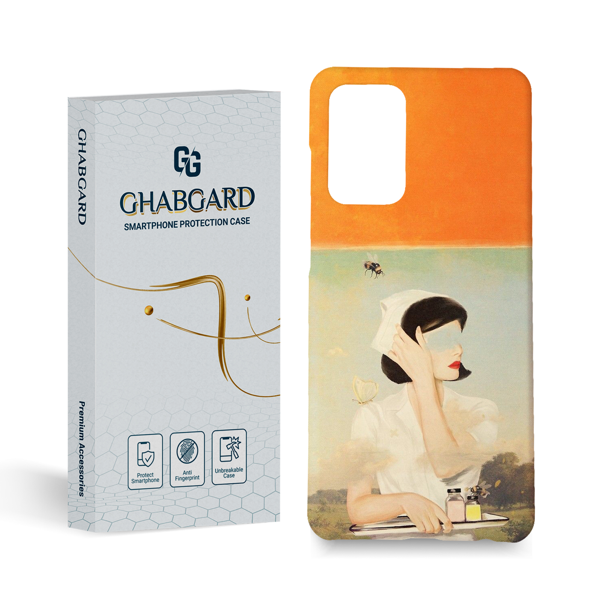 کاور قاب گارد مدل دخترانه مناسب برای گوشی موبایل سامسونگ galaxy A73