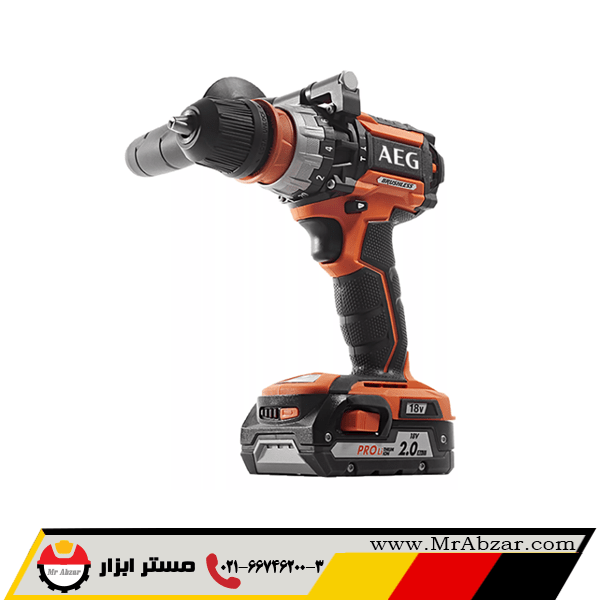 دریل شارژی چکشی 18 ولت آاگ BSB18CBL-202C
