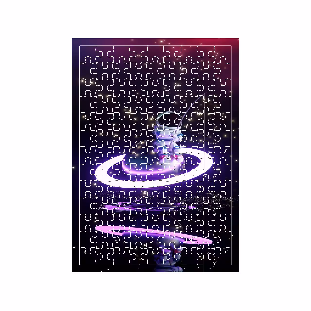 پازل 117 تکه مدل فضانورد کد 1654