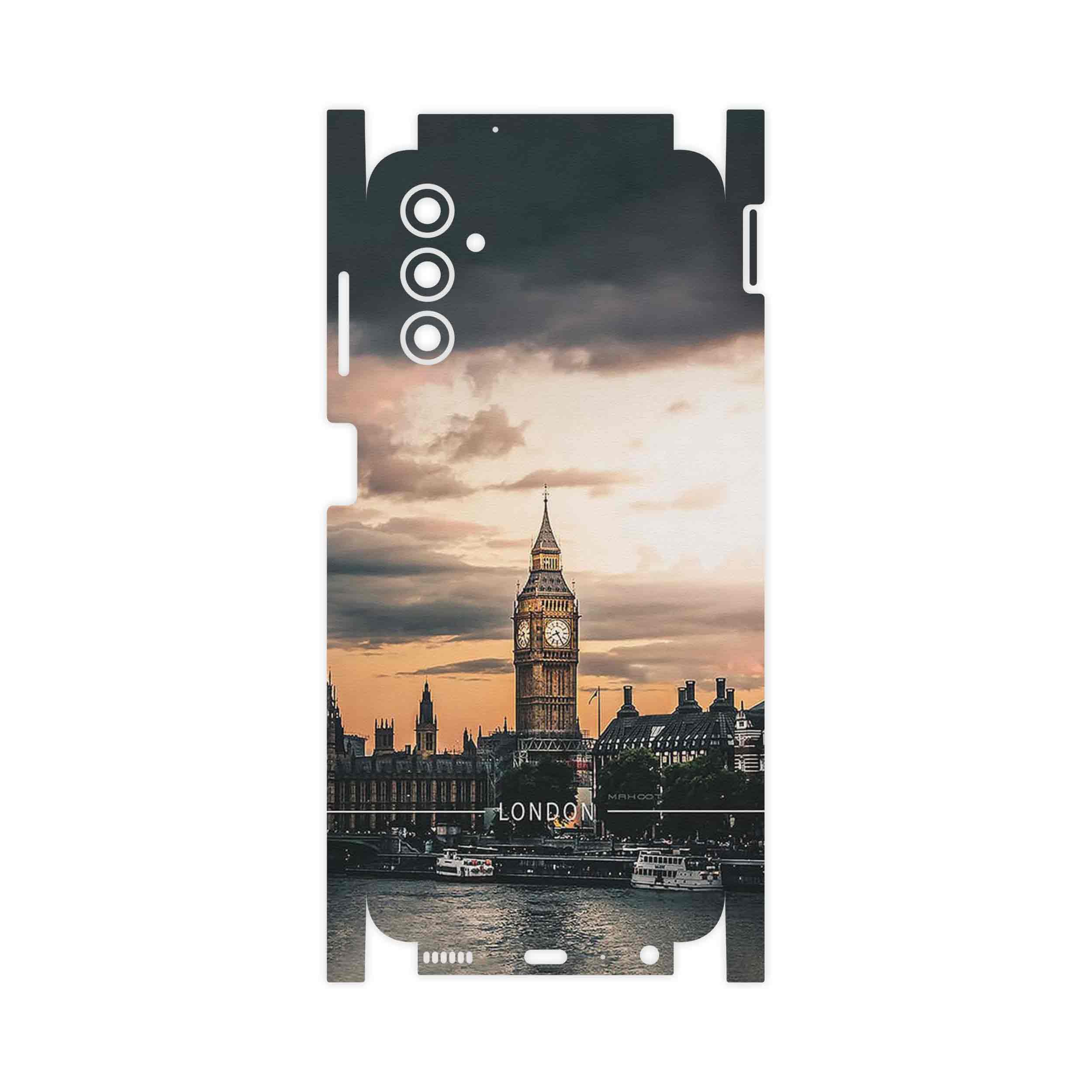 برچسب پوششی ماهوت مدل London_City-FullSkin مناسب برای گوشی موبایل سامسونگ Galaxy M13 (India)