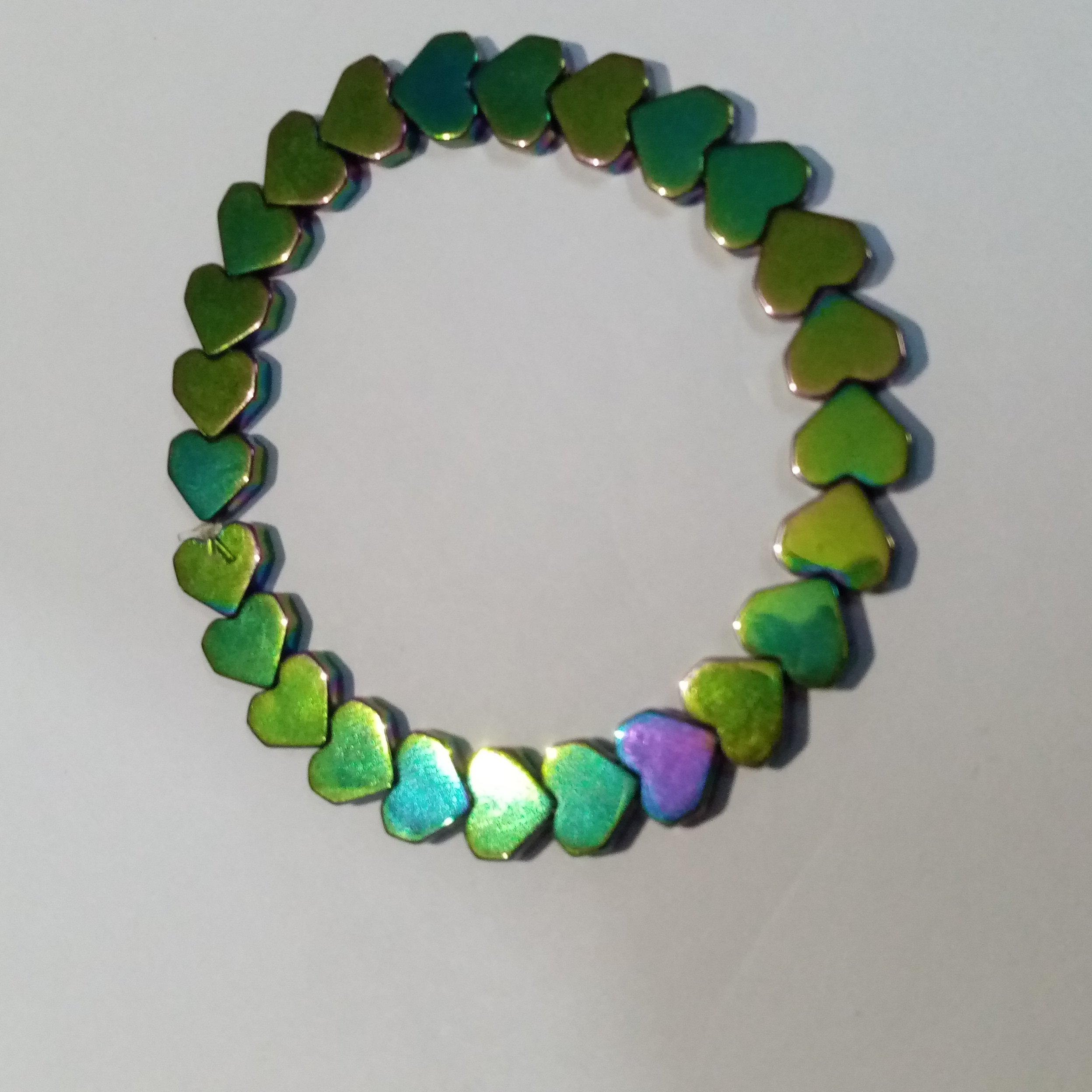 دستبند حدید قلبی 