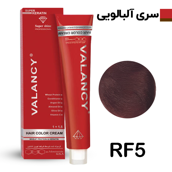 والانسی رنگ موالبالویی شمارهRF5