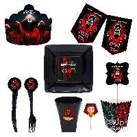  مجموعه 72 عددی تم تولد طرح اسکوئید گیم