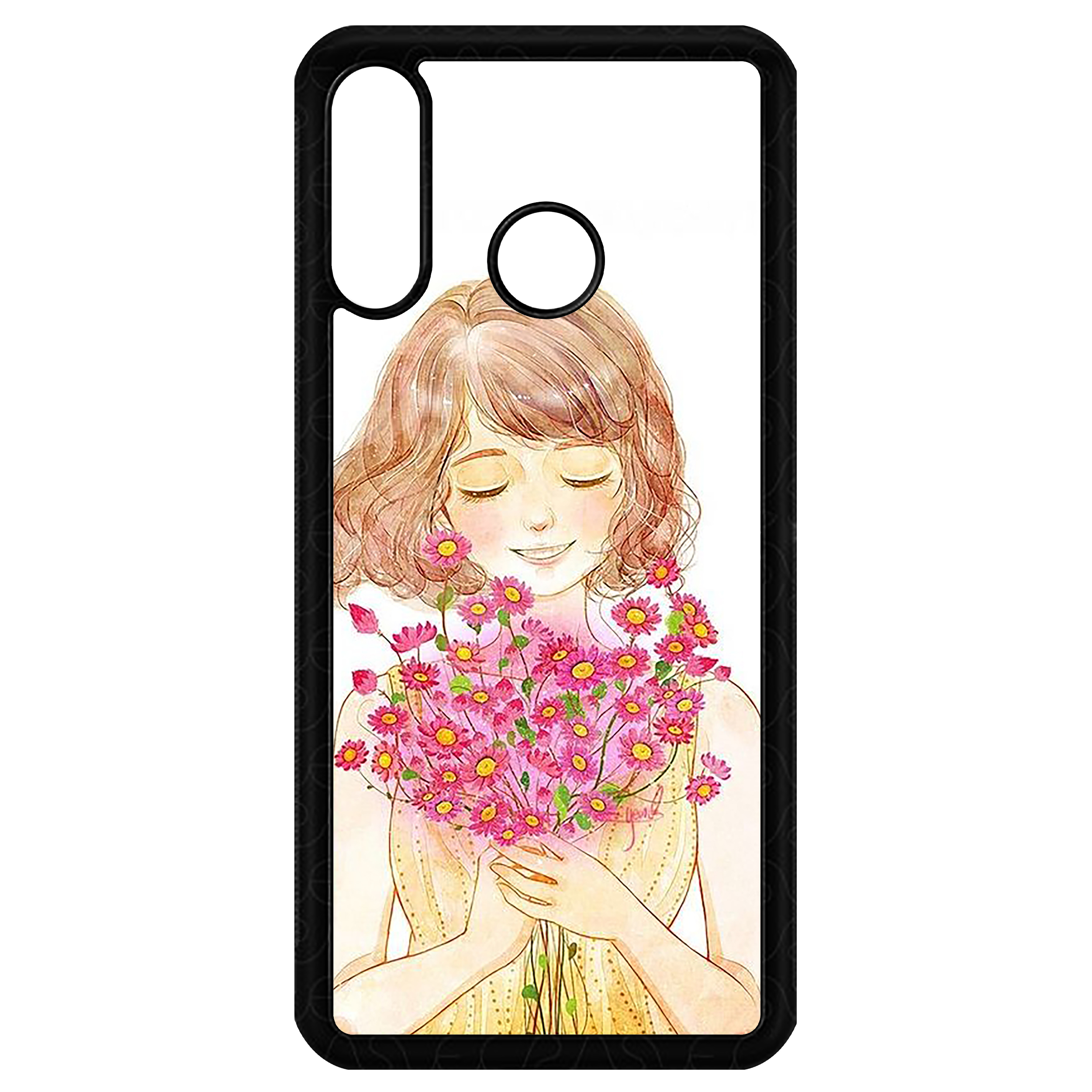 کاور طرح دختر مدل CHL50239 مناسب برای گوشی موبایل هوآوی P30 Lite