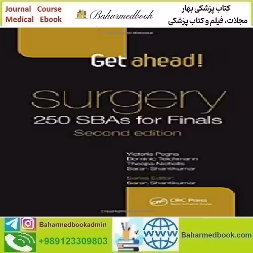 Get Ahead Surgery 250 SBAs for Finals 2015 TRUE PDF price 1€ - کتاب پزشکی بهار