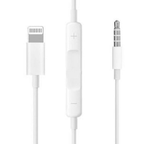 کابل تبدیل لایتنینگ به AUX مدل MH021 طول 1 متر