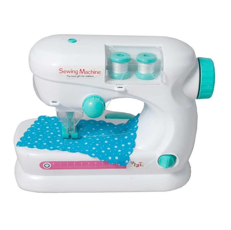 اسباب بازی چرخ خیاطی دخترانه با قابلیت دوخت