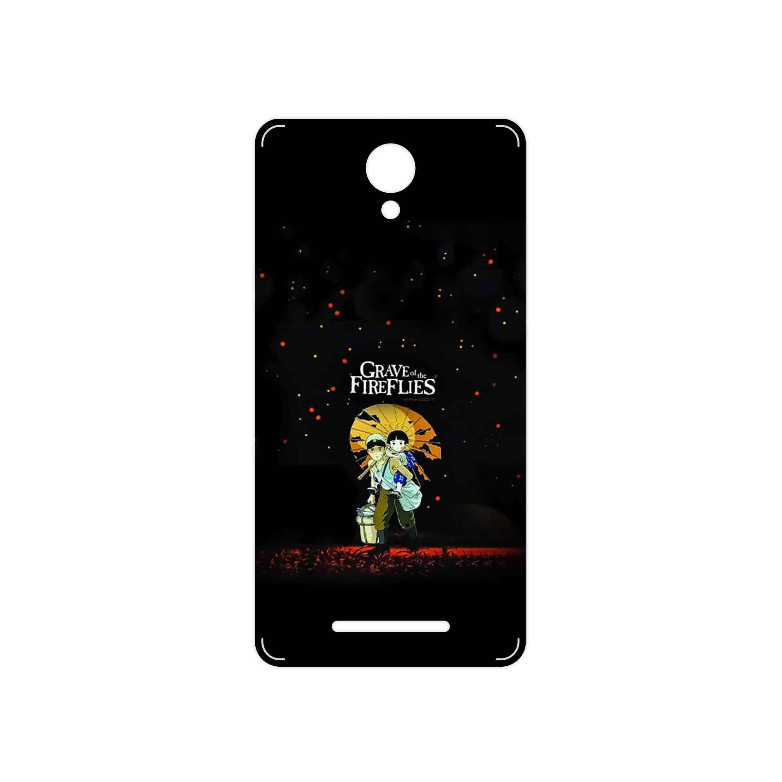 برچسب پوششی ماهوت مدل Grave of the Fireflies مناسب برای گوشی موبایل شیائومی Redmi Note 2