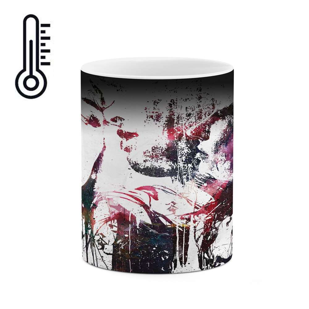 ماگ حرارتی کاکتی طرح نقاشی مدل mgh13636