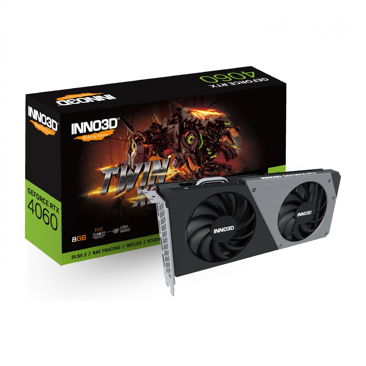 کارت گرافیک اینو تری دی مدل INNO3D RTX 4060 Twin X2 8GB
