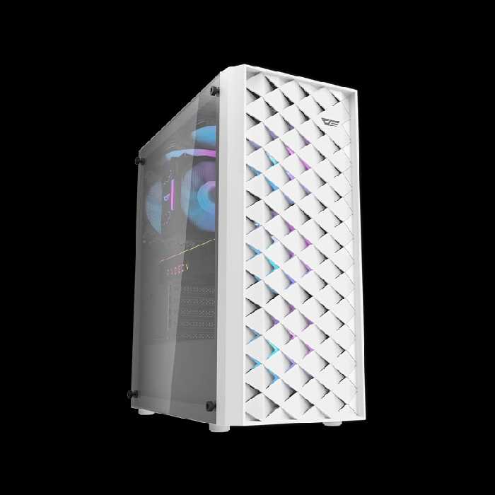 DK351 ATX WH | ظرفیت بالا برای نصب ذخیره‌سازها و فن‌