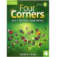 کتاب زبان Four Corners 4 Students Book   Workbook
