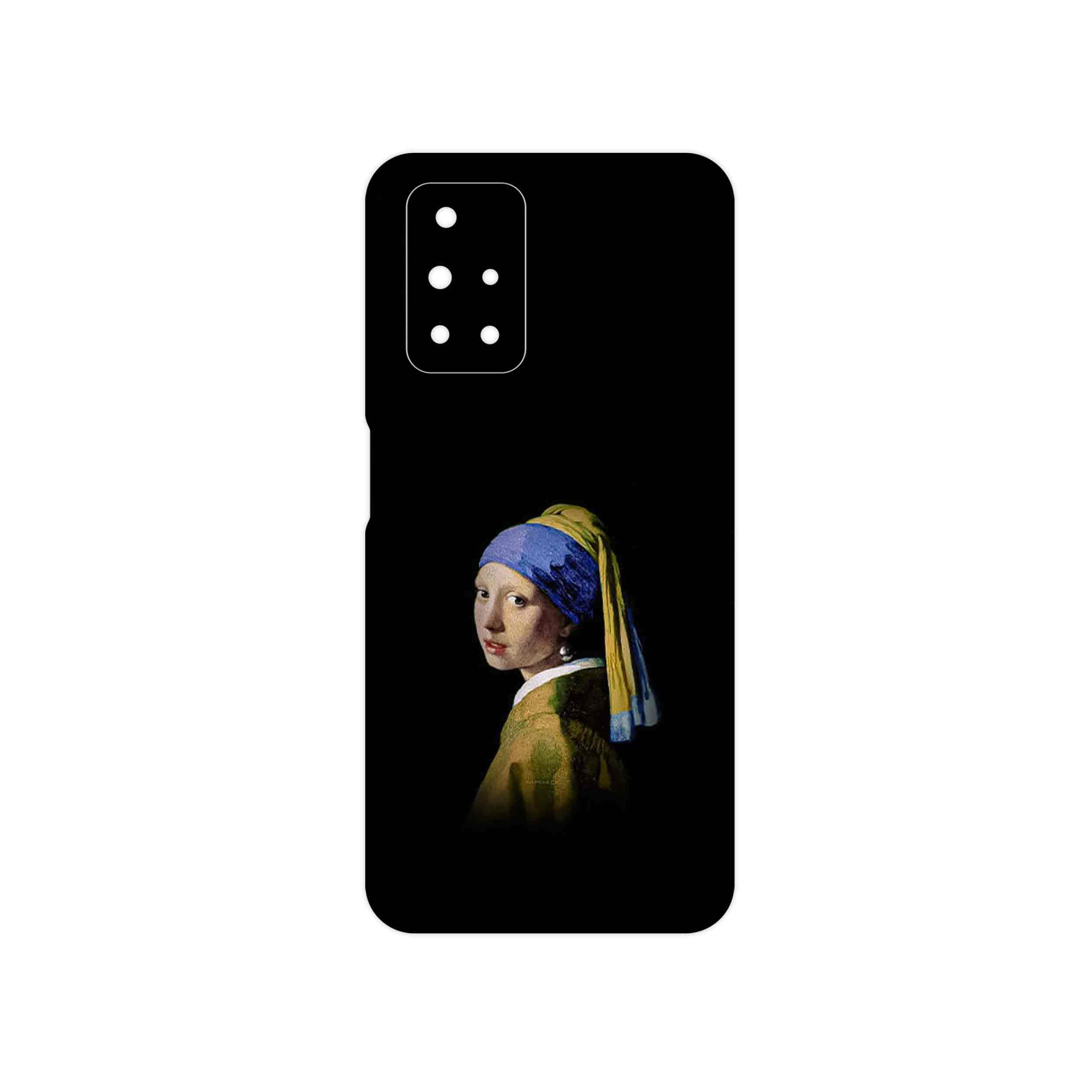 برچسب پوششی ماهوت مدل Girl with a Pearl Earring of Vermeer مناسب برای گوشی موبایل شیائومی Redmi 10